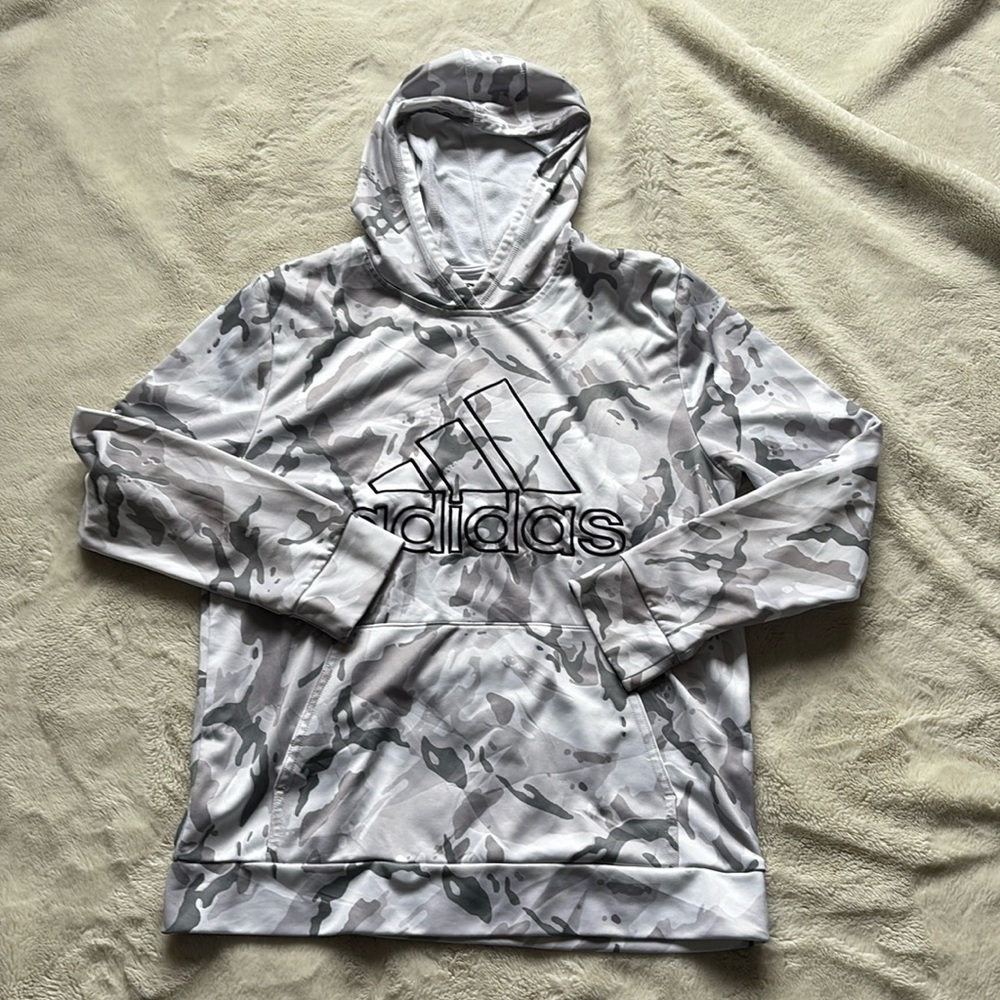 Adidas Camo Hoodie – Size XL | Casual Core | Streetwear Staple | - Picture 3 of 8